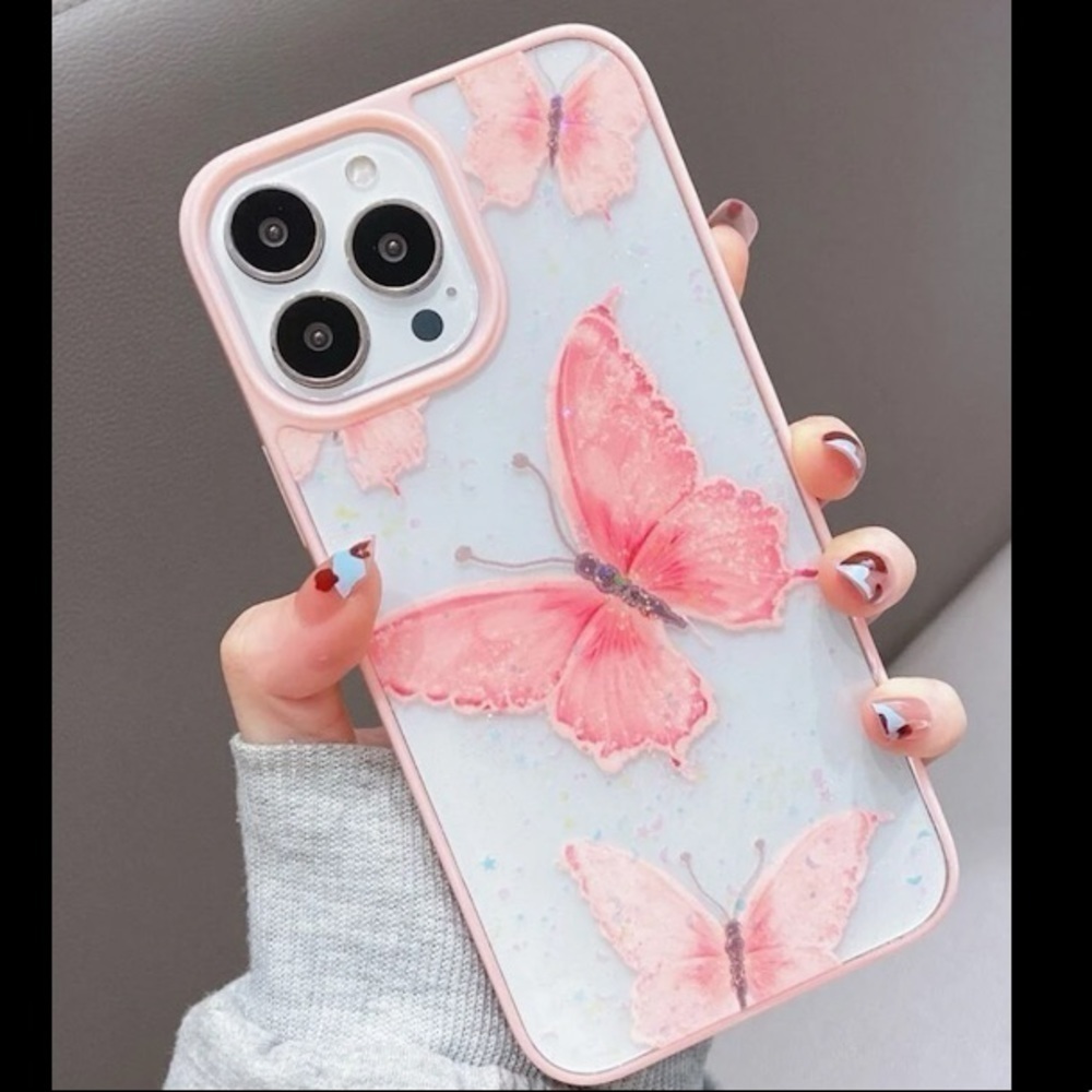 NEW!! Pink iPhone Case 11Pro/ 11Pro Max/ 12Pro Max - Picture 1 of 5